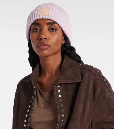 Loewe Logo cashmere beanie | Thumbnail 4 Loewe Logo cashmere beanie | Thumbnail 4