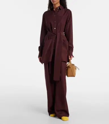 Loewe Puzzle Small leather and suede top-handle bag | Thumbnail 6 Loewe Puzzle Small leather and suede top-handle bag | Thumbnail 6