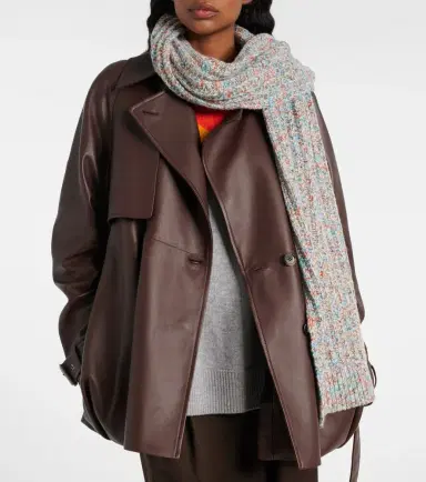 Loewe Wool and cashmere-blend scarf | Thumbnail 4 Loewe Wool and cashmere-blend scarf | Thumbnail 4