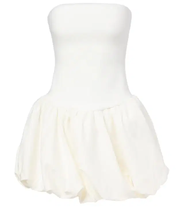 Simkhai Pollie linen and rayon-blend minidress