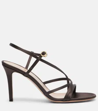 Gianvito Rossi Satin sandals | Thumbnail 3