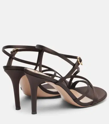 Gianvito Rossi Satin sandals | Thumbnail 4