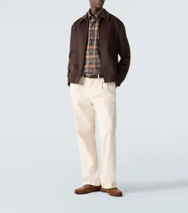 Slowear Plaid cotton flannel shirt | Thumbnail 2
