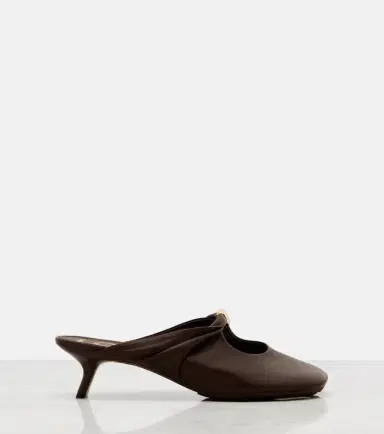 Loewe Pebble 45 leather mules | Thumbnail 3 Loewe Pebble 45 leather mules | Thumbnail 3
