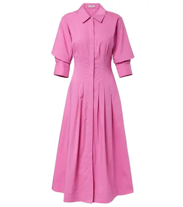 Simkhai Jazz cotton-blend poplin shirt dress