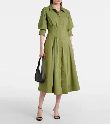 Simkhai Jazz cotton-blend poplin shirt dress | Thumbnail 2 Simkhai Jazz cotton-blend poplin shirt dress | Thumbnail 2