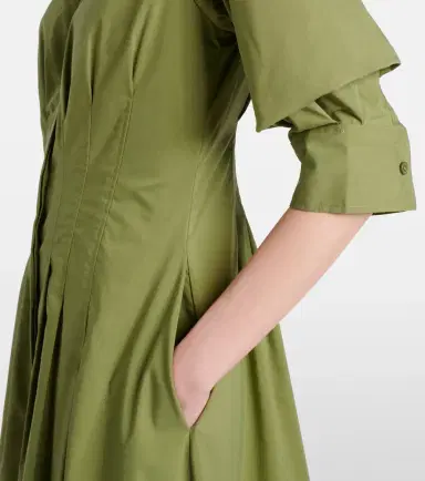 Simkhai Jazz cotton-blend poplin shirt dress | Thumbnail 3 Simkhai Jazz cotton-blend poplin shirt dress | Thumbnail 3