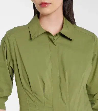 Simkhai Jazz cotton-blend poplin shirt dress | Thumbnail 5 Simkhai Jazz cotton-blend poplin shirt dress | Thumbnail 5