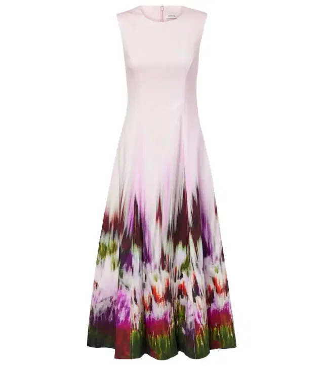 Simkhai Magnolia cotton and rayon-blend midi dress