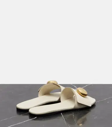 Loewe Pebble leather slides | Thumbnail 3 Loewe Pebble leather slides | Thumbnail 3