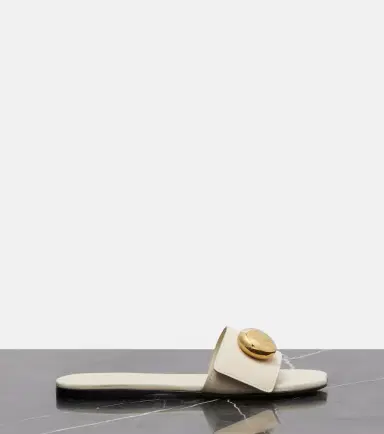 Loewe Pebble leather slides | Thumbnail 4 Loewe Pebble leather slides | Thumbnail 4
