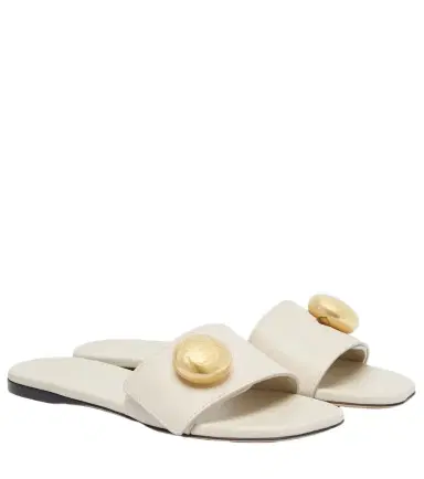 Loewe Pebble leather slides | Thumbnail 1 Loewe Pebble leather slides | Thumbnail 1