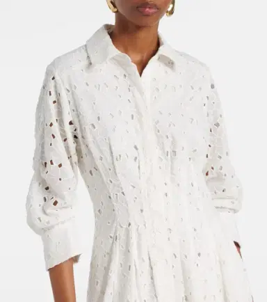 Simkhai Jazz cotton broderie anglaise midi dress | Thumbnail 5 Simkhai Jazz cotton broderie anglaise midi dress | Thumbnail 5