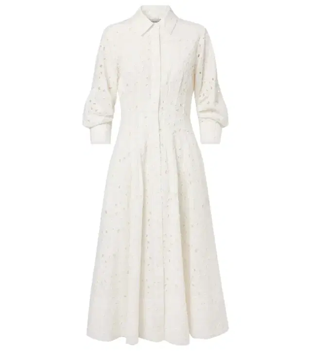 Simkhai Jazz cotton broderie anglaise midi dress