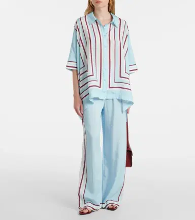 Simkhai Orissa striped straight pants | Thumbnail 2