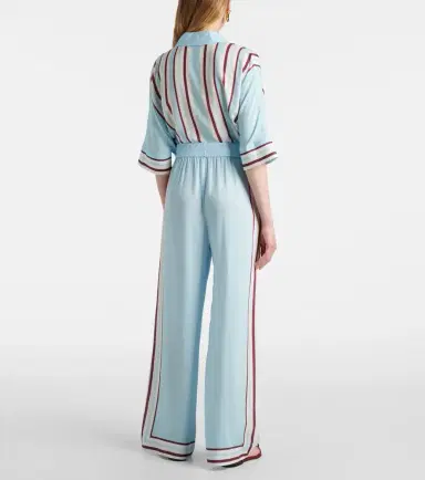 Simkhai Orissa striped straight pants | Thumbnail 5
