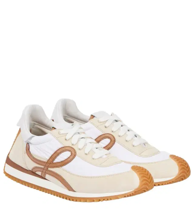 Flow Runner 2.0 suede sneakers