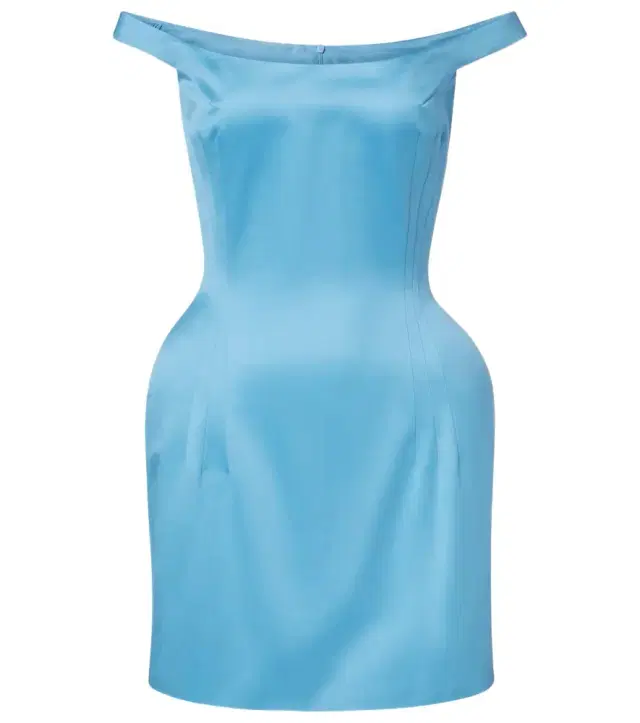 Magda Butrym Off-shoulder cotton minidress