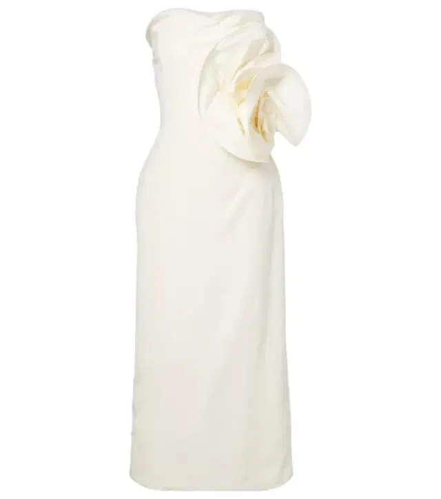 Magda Butrym Floral-appliqué corset dress