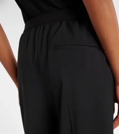 Loewe Logo wool mid-rise straight pants | Thumbnail 3