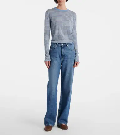 AG Jeans Kora mid-rise wide-leg jeans | Thumbnail 2