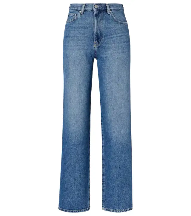 AG Jeans Kora mid-rise wide-leg jeans