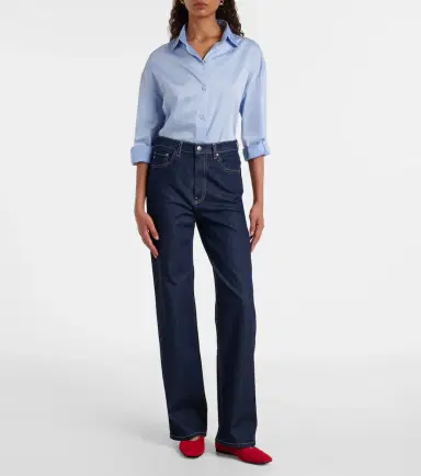 AG Jeans Kora high-rise wide-leg jeans | Thumbnail 3