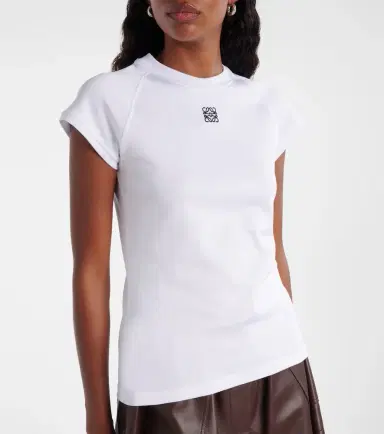 Loewe Anagram cotton-blend T-shirt | Thumbnail 4 Loewe Anagram cotton-blend T-shirt | Thumbnail 4