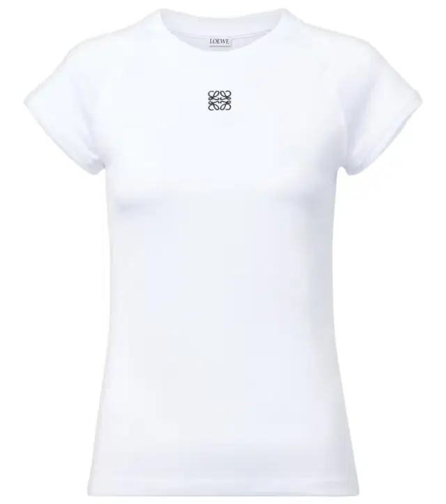 Loewe Anagram cotton-blend T-shirt