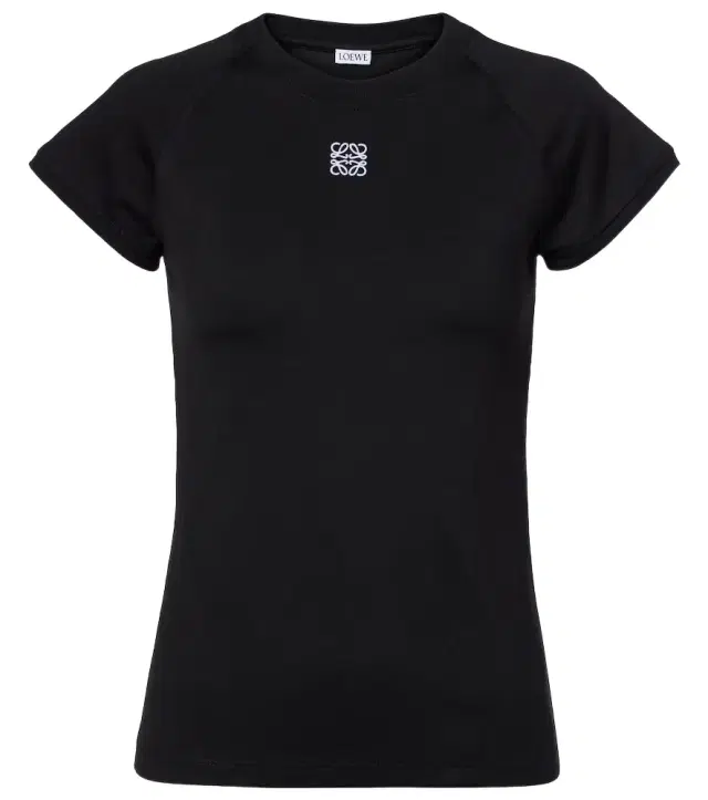 Anagram cotton-blend jersey T-shirt