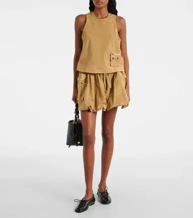 Ganni Cotton-blend top | Thumbnail 2