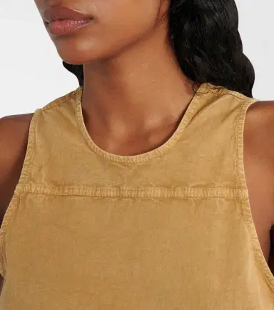 Ganni Cotton-blend top | Thumbnail 6