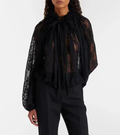Patou Floral lace blouse | Thumbnail 3