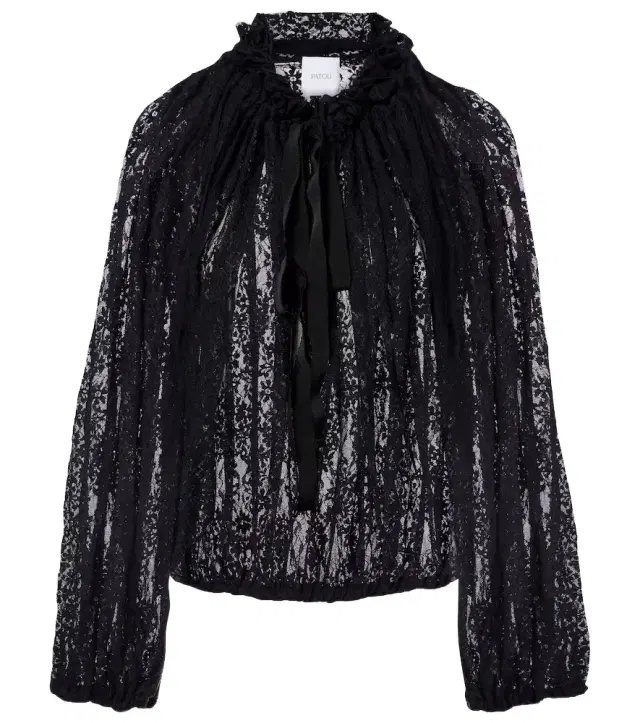 Patou Floral lace blouse