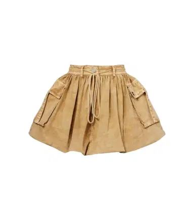 Ganni Cotton-blend miniskirt | Thumbnail 1
