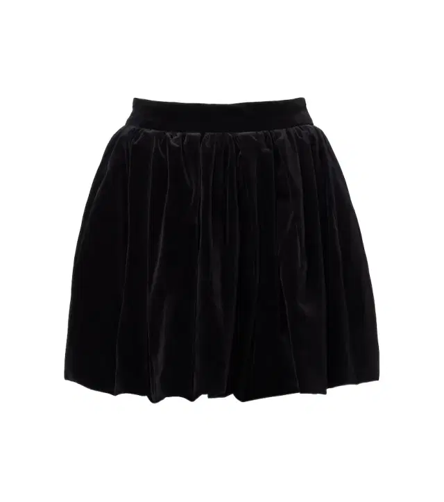 Patou Cotton velvet miniskirt