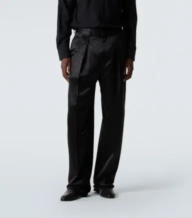 Tom Ford Jacquard polka-dot satin suit pants | Thumbnail 4 Tom Ford Jacquard polka-dot satin suit pants | Thumbnail 4