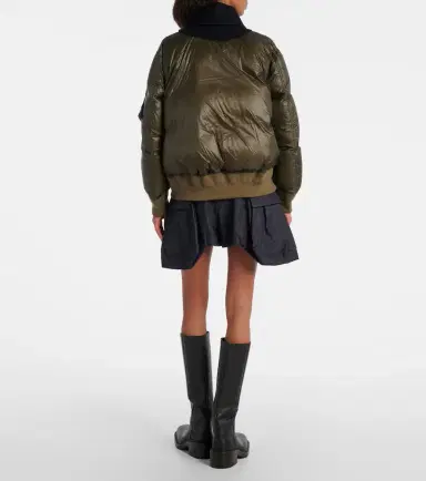 Sacai Double-breasted down jacket | Thumbnail 4 Sacai Double-breasted down jacket | Thumbnail 4