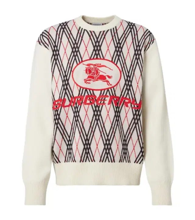 Burberry Argyle jacquard sweater