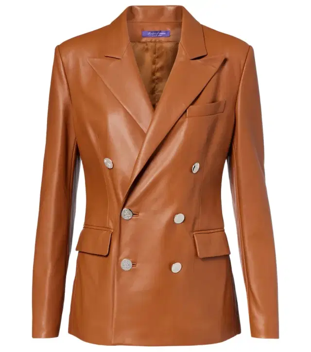 Ralph Lauren Collection Camden leather blazer