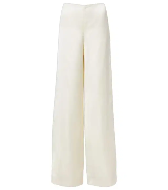 Ralph Lauren Collection Satin wide-leg pants