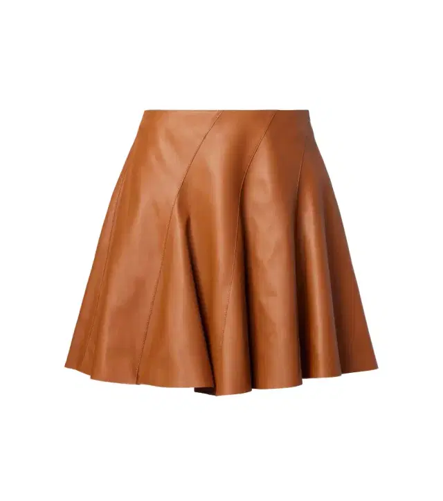 Ralph Lauren Collection Leather miniskirt