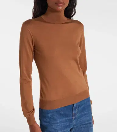 Ralph Lauren Collection Silk-blend jersey sweater | Thumbnail 3 Ralph Lauren Collection Silk-blend jersey sweater | Thumbnail 3