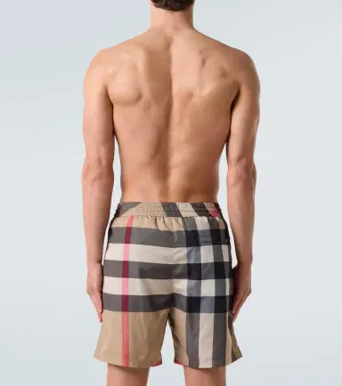 Burberry Check swim trunks | Thumbnail 3