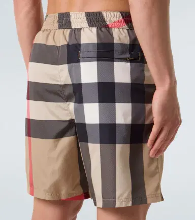 Burberry Check swim trunks | Thumbnail 4