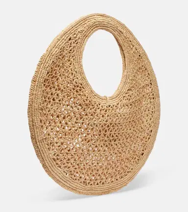 Jacquemus Spiaggia raffia tote bag | Thumbnail 2
