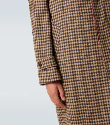 Rubinacci Houndstooth virgin wool coat | Thumbnail 3 Rubinacci Houndstooth virgin wool coat | Thumbnail 3