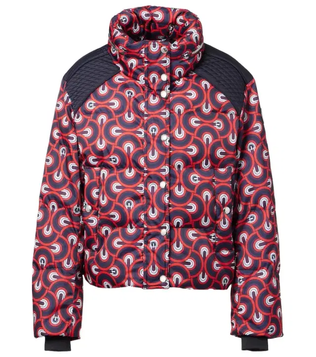 Fusalp Tatum printed quilted ski jacket