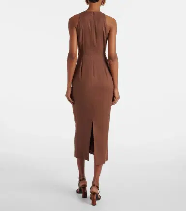 Veronica Beard Isla embellished midi dress | Thumbnail 5 Veronica Beard Isla embellished midi dress | Thumbnail 5