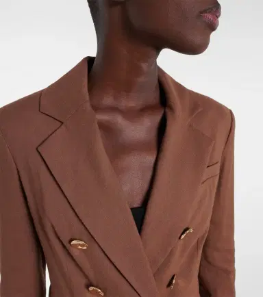 Veronica Beard Elle Dickey linen-blend blazer | Thumbnail 3 Veronica Beard Elle Dickey linen-blend blazer | Thumbnail 3